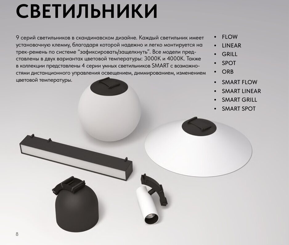 Светильники BELTY